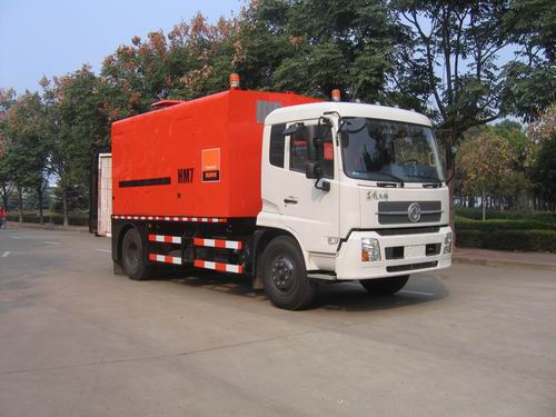 英达沥青路面热再生加热车 ftt5160tjrhm7