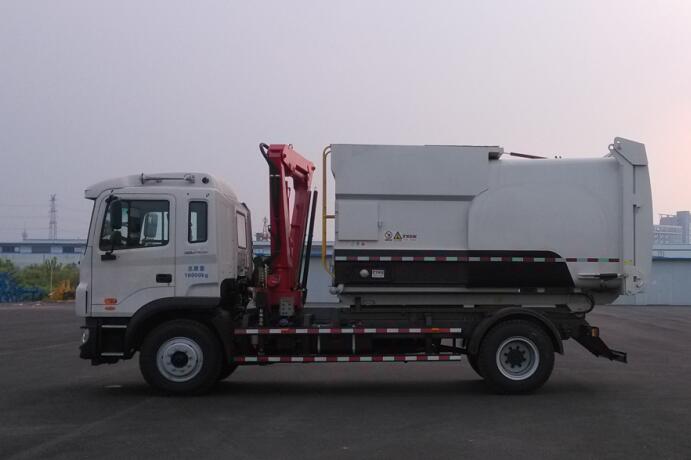 劲旗吊装式垃圾车 jll5160zdze5