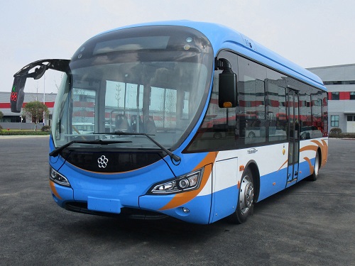 广通纯电动城市客车 gtq6101bevb9