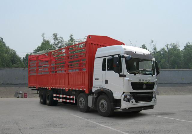 豪沃仓栅式运输车 zz5327ccyn466ge1k