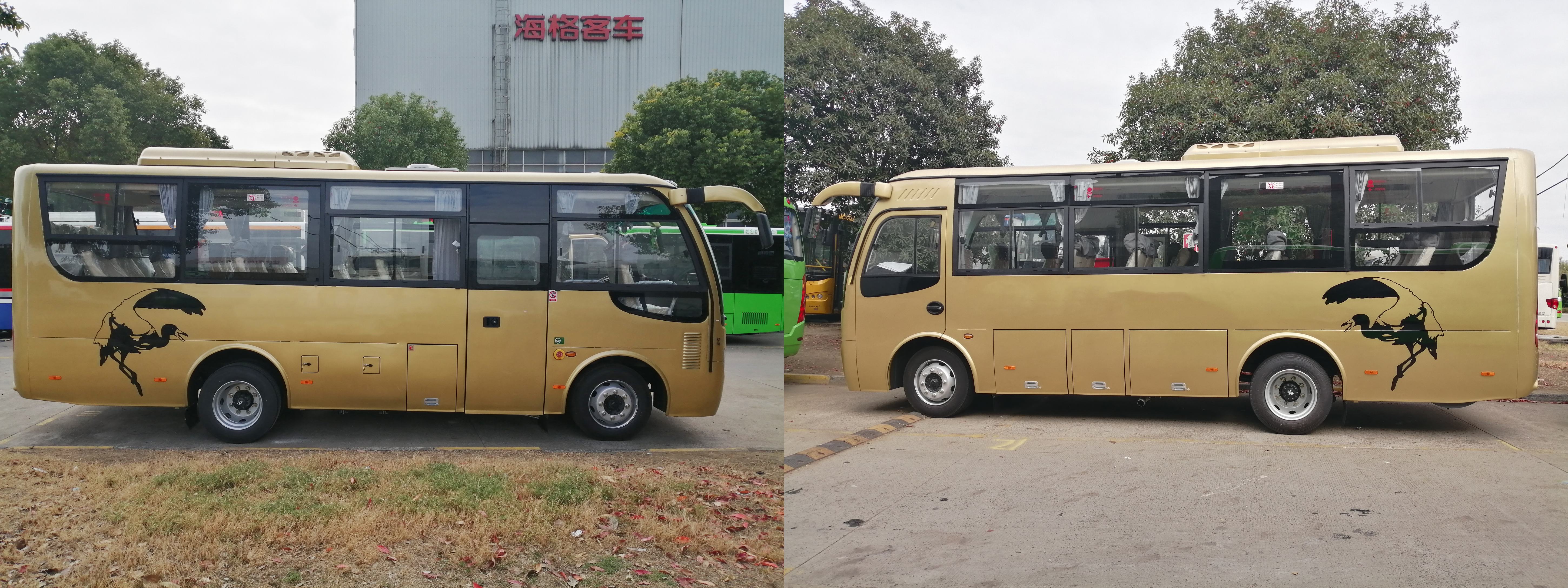 苏州金龙 海格瑞龙 150马力 24-31人 公路客车(klq6756df50)