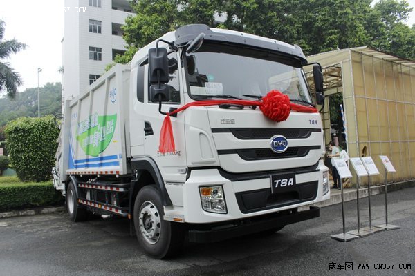 比亚迪助力深圳市纯电动环卫车试运营启动