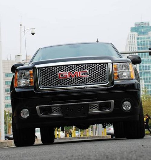 美国通用gmc1500 sierra皮卡现车实拍