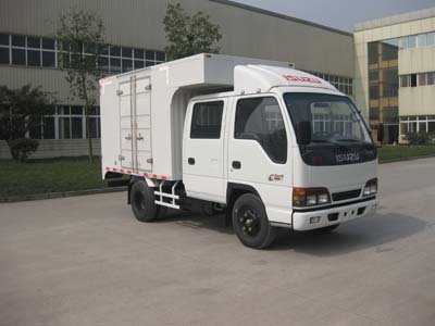 五十铃厢式运输车 ql5040xxy3fwr