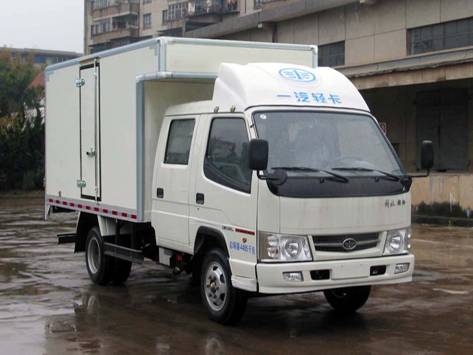 解放厢式运输车 ca5040xxyk2l3re4-1