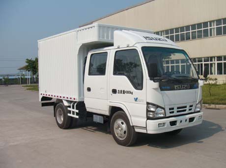 五十铃厢式运输车 ql5040xxya1fw