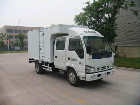 五十铃厢式运输车 ql5050xxya1hw