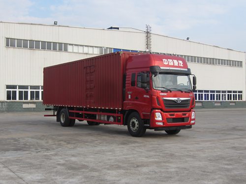 中国重汽 豪曼 中卡 160马力 4×2 厢式 排半 载货车 zz5188xxyg10eb1