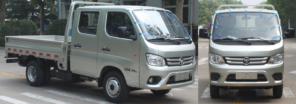 福田两用燃料载货汽车 bj1030v4av4-bf