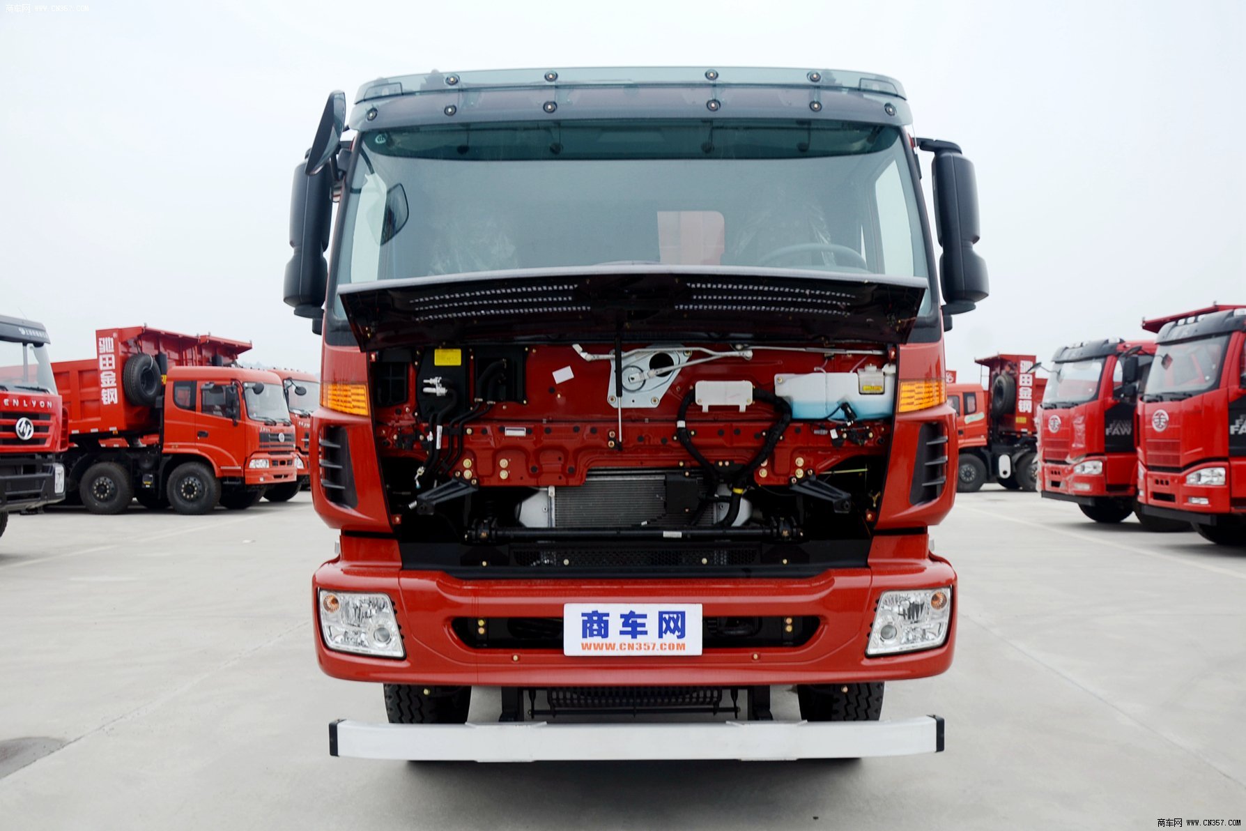 福田 欧曼etx 重卡 310马力 8×4 自卸车 bj3313dmpkc