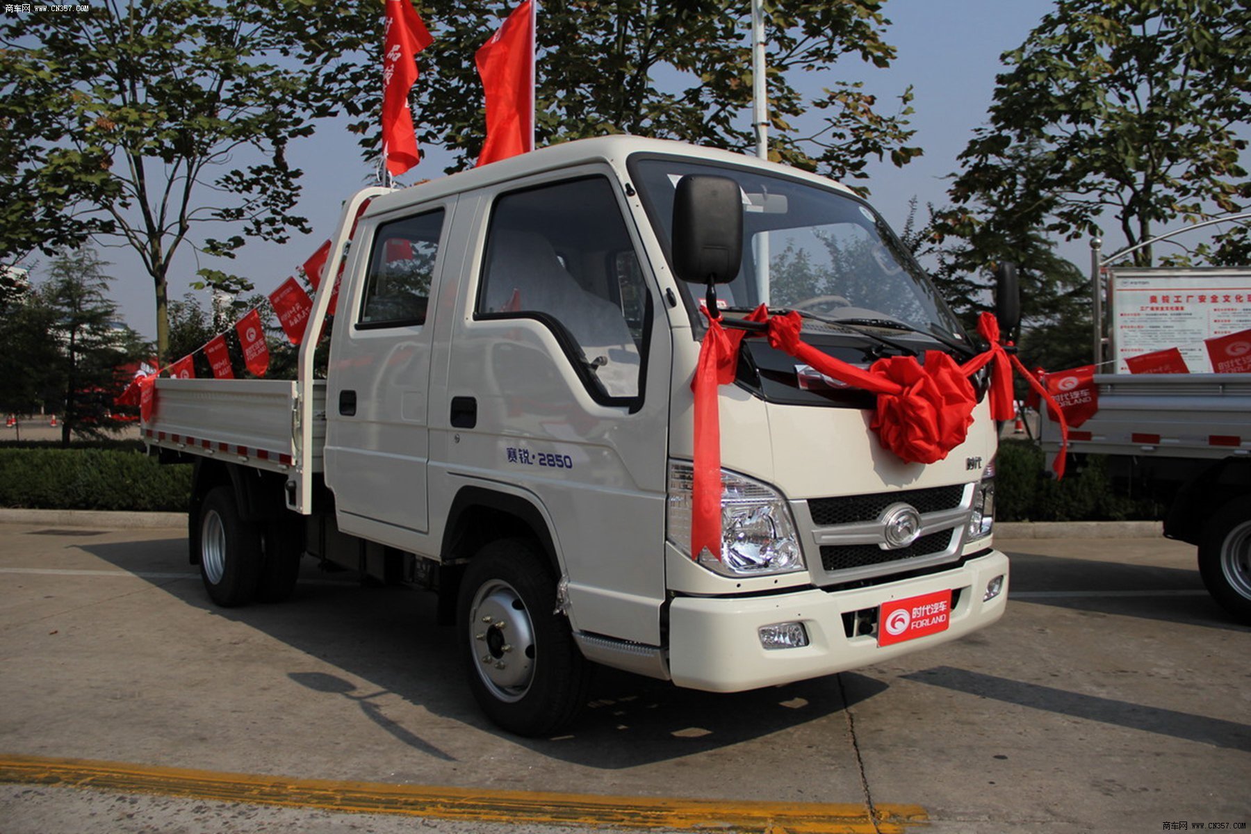 时代汽车 小卡之星2(原赛锐2850 122马力 栏板式 双排 整车 bj1032v3