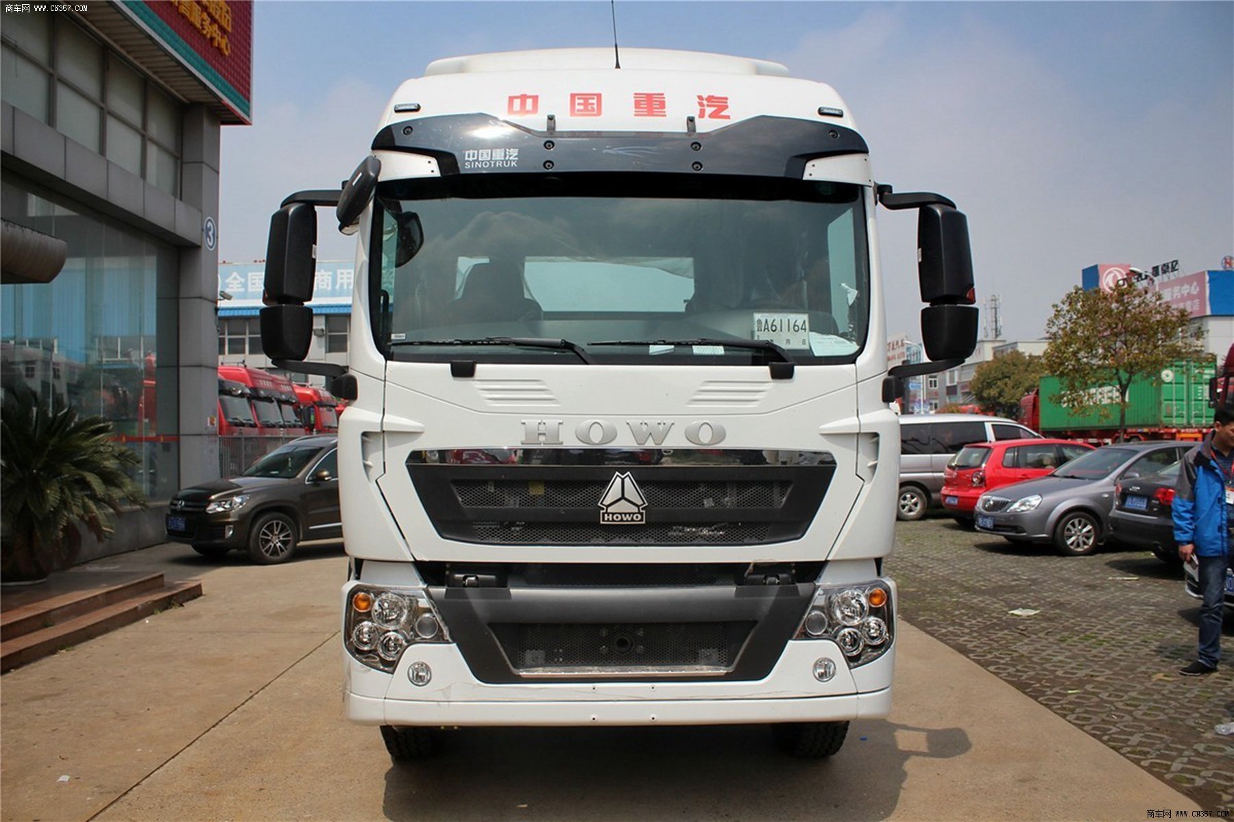 中国重汽 howo-t5g 重卡 350马力 4×2 牵引车 zz4183n361gd1